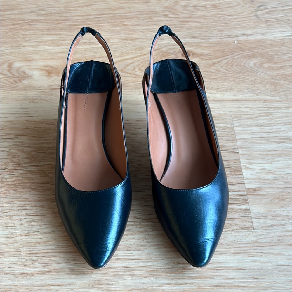 Vetements Leather Women's Slingback Shoes